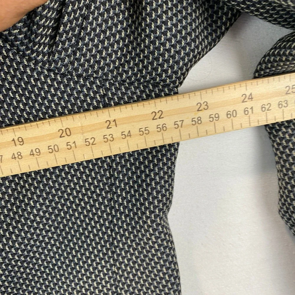 VTG Giorgio Armani Blazer Mens 42R Grey Wool Italian Sport Coat Marshall Field